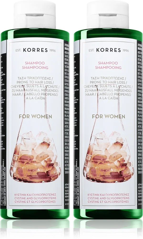 Korres Cystine & Glycoprotein Anti-håravfallsschampo Ekonomiförpackning