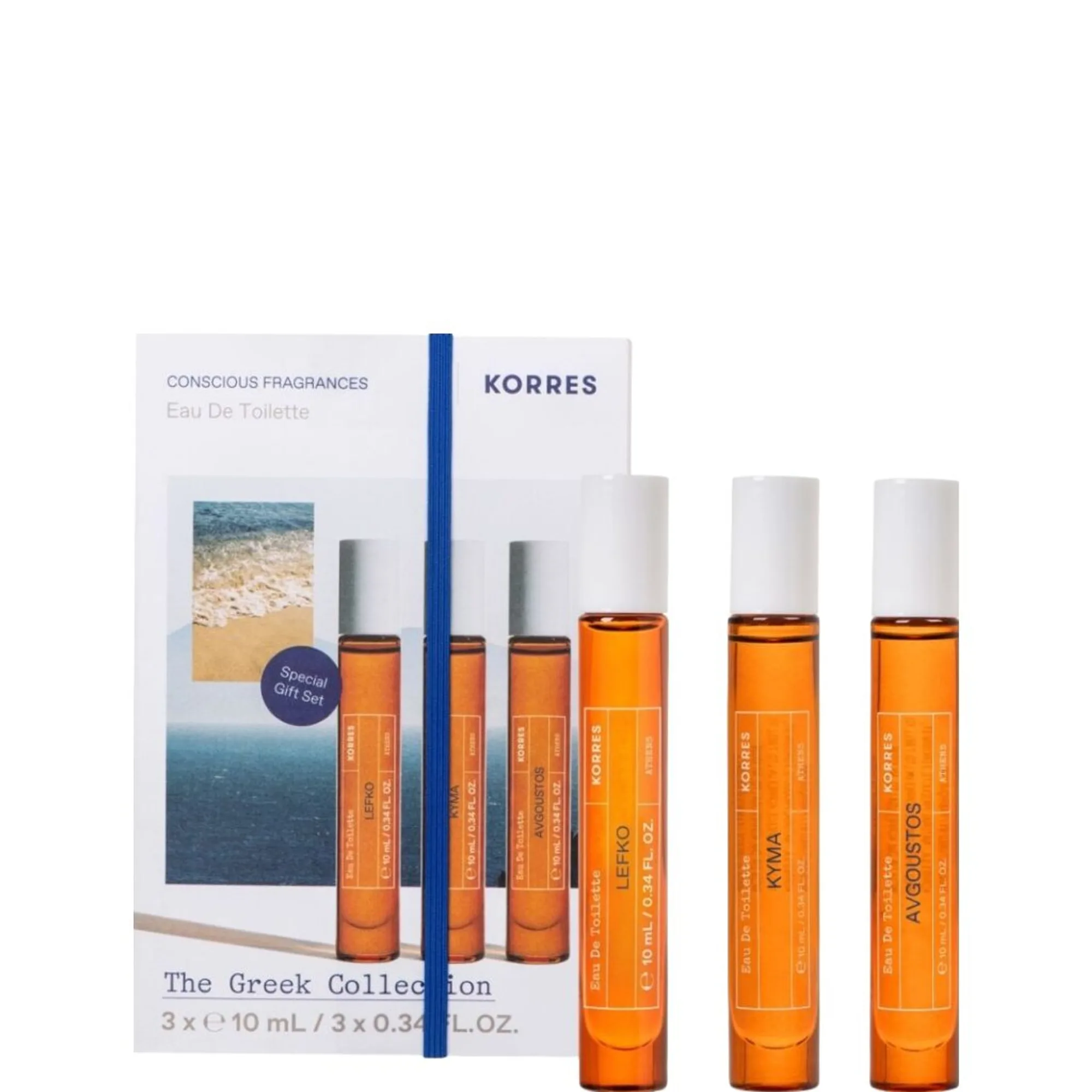 KORRES Greek scents EDT unisex doftset reseset Doftset