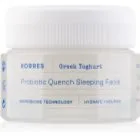 Korres Greek Yoghurt Probiotic Quench Sleeping Facial Närande nattkräm med probiotika 40 ml