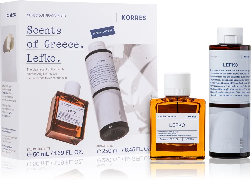 Korres Lefko Presentförpackning Unisex