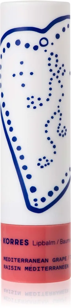 Korres Mediterranean Grape Tonad läppbalsam med återfuktande effekt 4,5 g