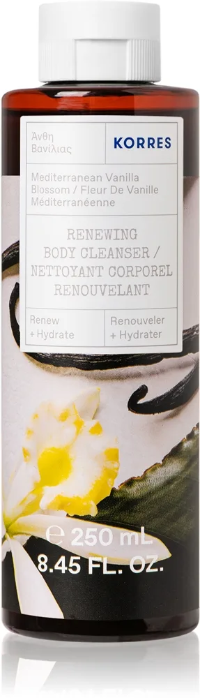 Korres Mediterranean Vanilla Blossom Energigivande duschgel 250 ml