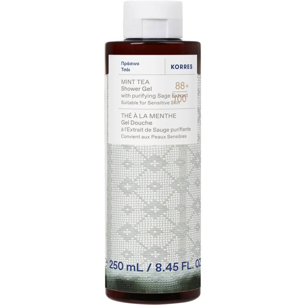 Korres Mint Tea Uppfriskande dusch-gel 250