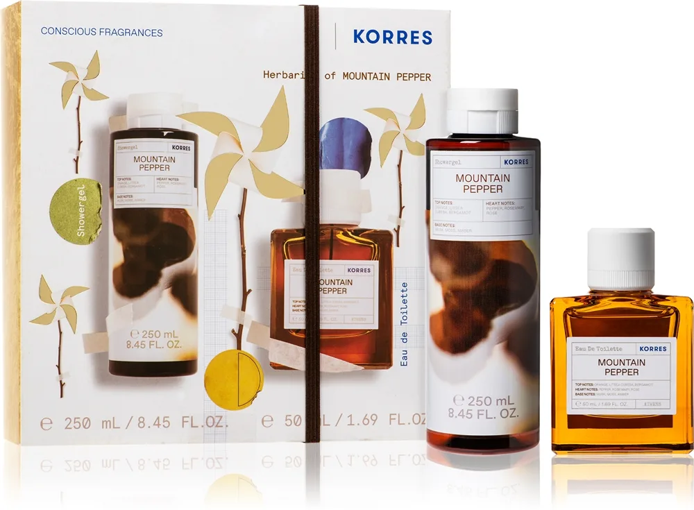 Korres Mountain Pepper Presentförpackning unisex parfymerat