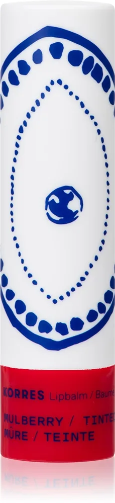 Korres Mulberry Farvet læbepomade med fugtgivende virkning 4,5 g