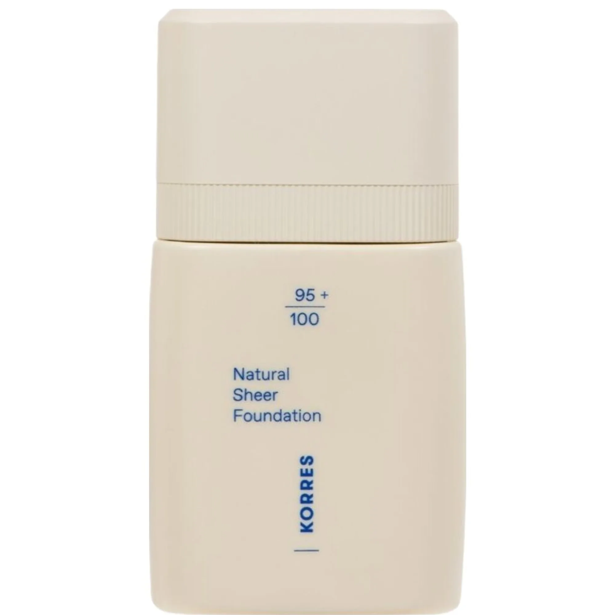 Korres Natural Sheer Foundation Lätt foundation för ett naturligt utseende Skugga 01 Light 30 ml