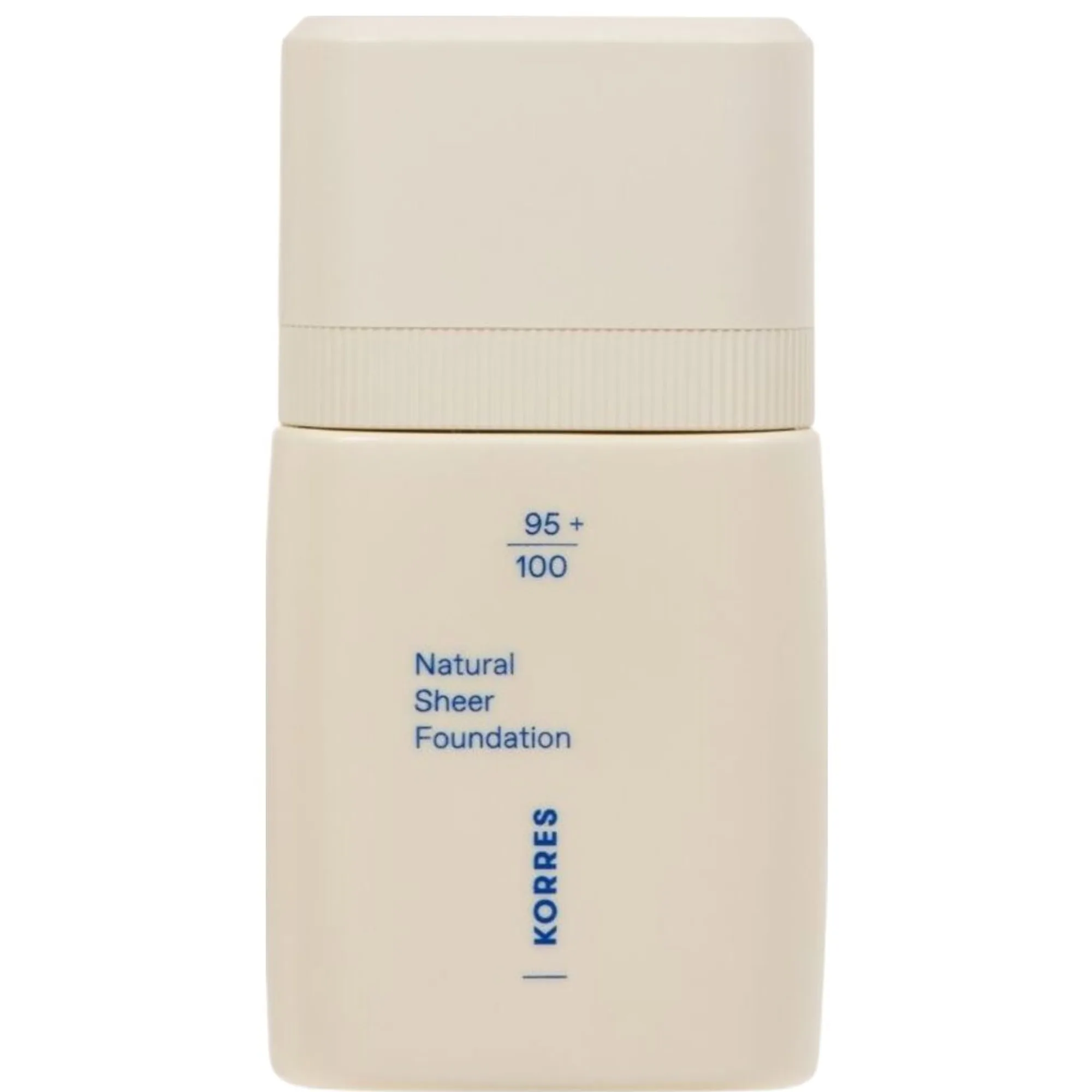 Korres Natural Sheer Foundation Lätt foundation för ett naturligt utseende Skugga 03 Tan 30 ml
