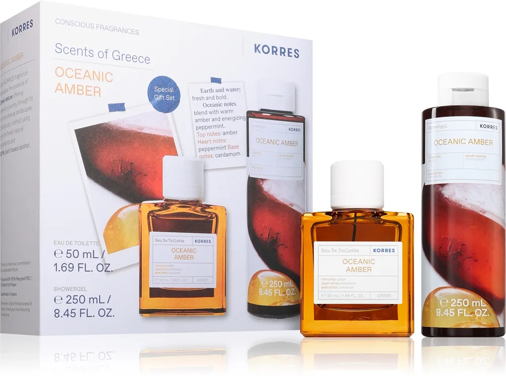 Korres Oceanic Amber Presentförpackning för män