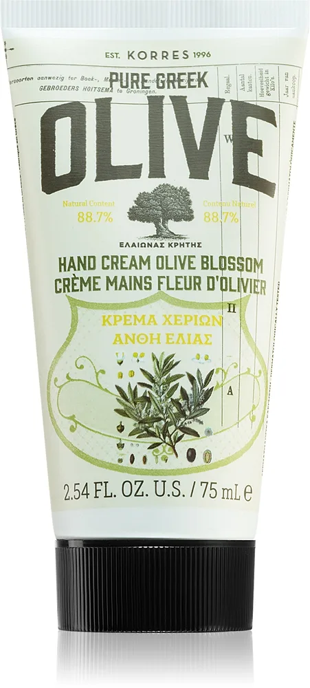 Korres Pure Greek Olive & Olive Blossom Nærende håndcreme 75 ml