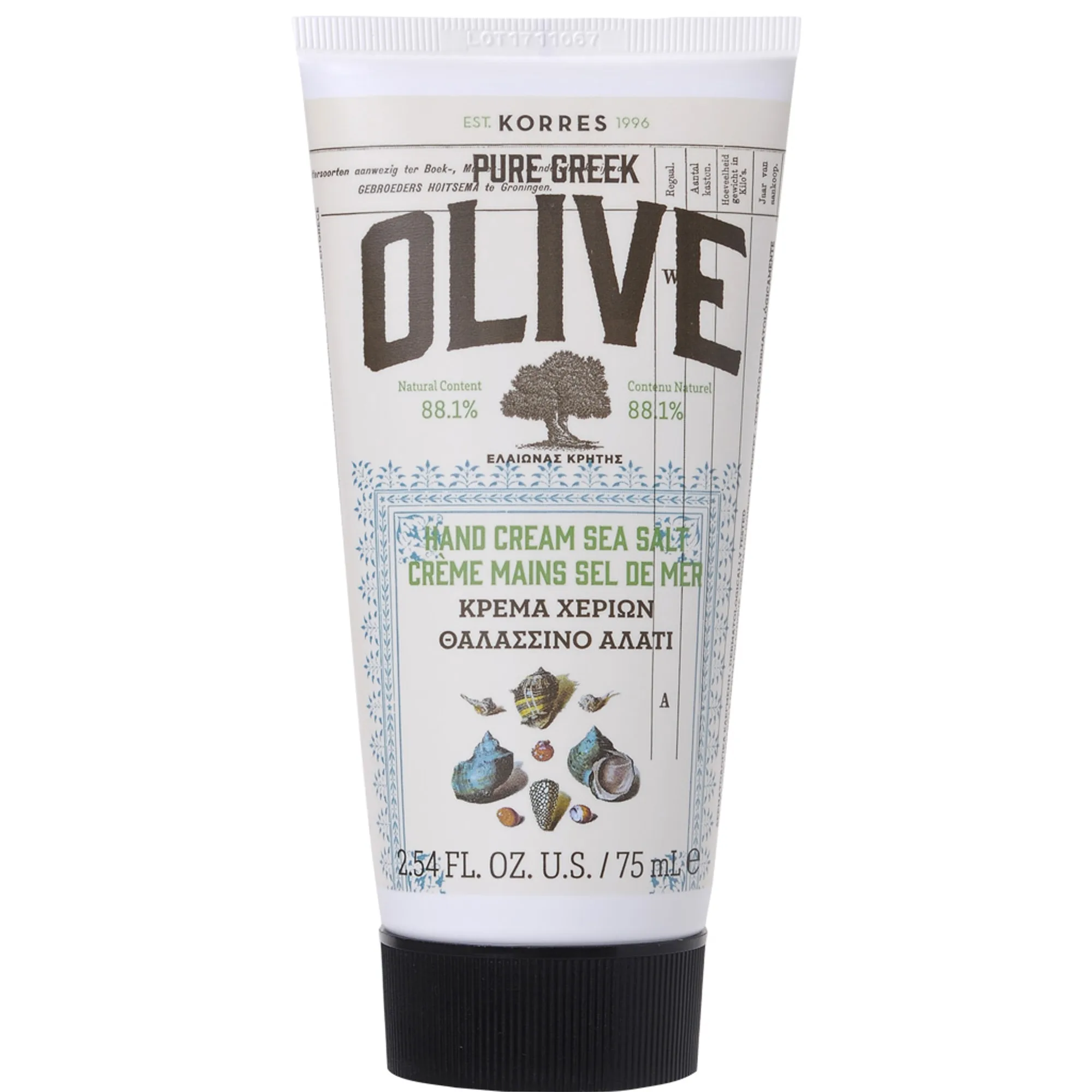 KORRES Olive Sea Salt Handkräm