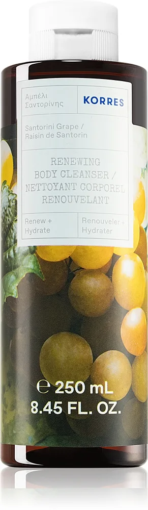 Korres Santorini Grape Revitaliserende brusegel 250 ml
