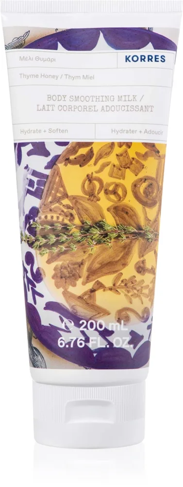 Korres Thyme & Honey Återfuktande kroppslotion Med mandelolja 200 ml