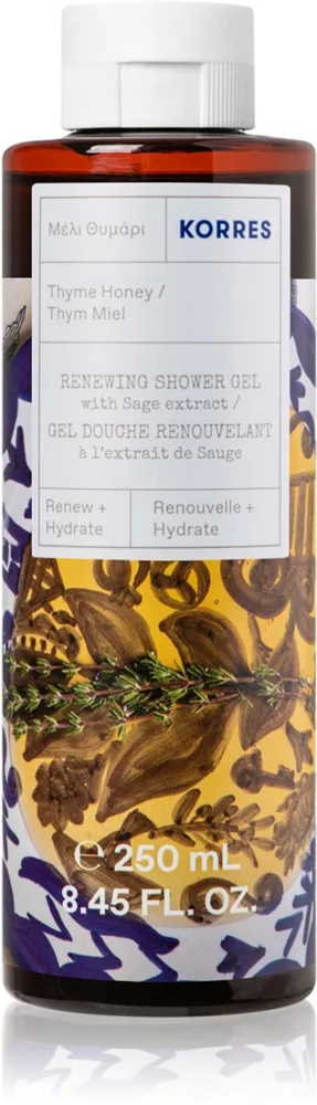 Korres Thyme & Honey Silkig duschgel 250 ml