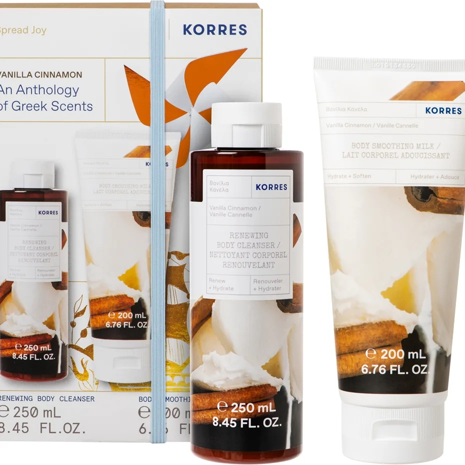 Korres Vanilla & Cinnamon Presentförpackning för Kvinnor