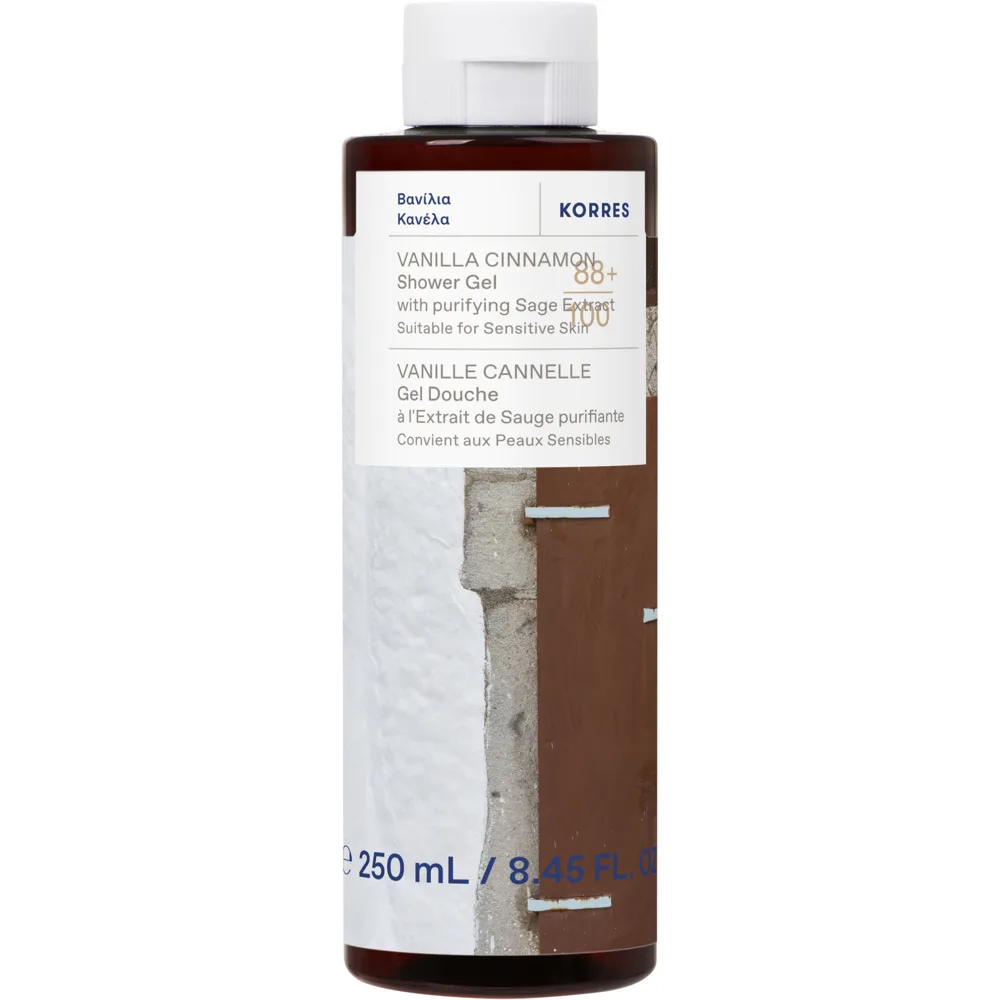 Korres Vanilla & Cinnamon Silkig duschgel 250 ml