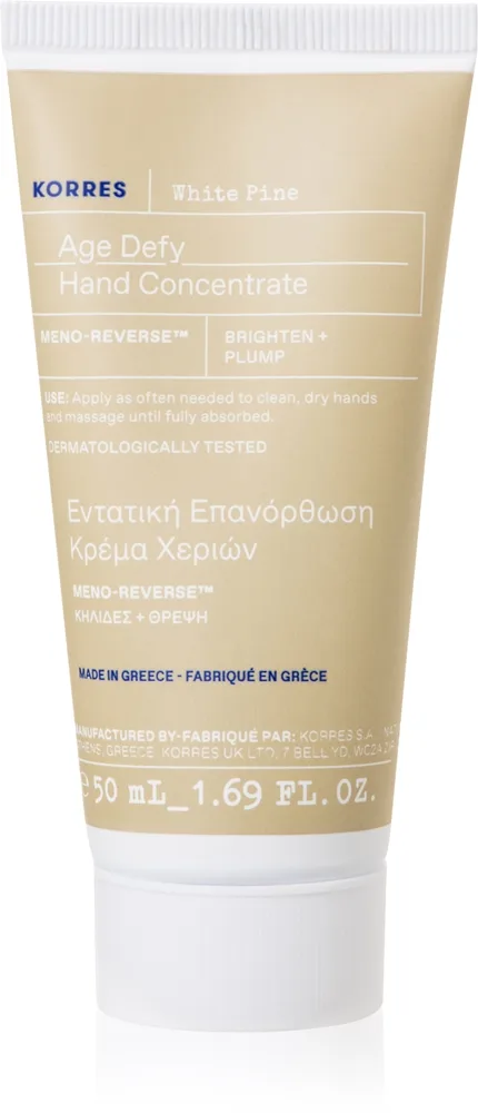 Korres White Pine Meno-Reverse™ Intensiv handkräm med åtstramande effekt 50 ml