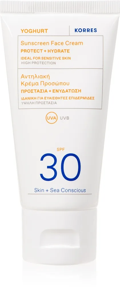 KORRES Yoghurt Face Sunscreen Spf 30 - Nude - 50 ml