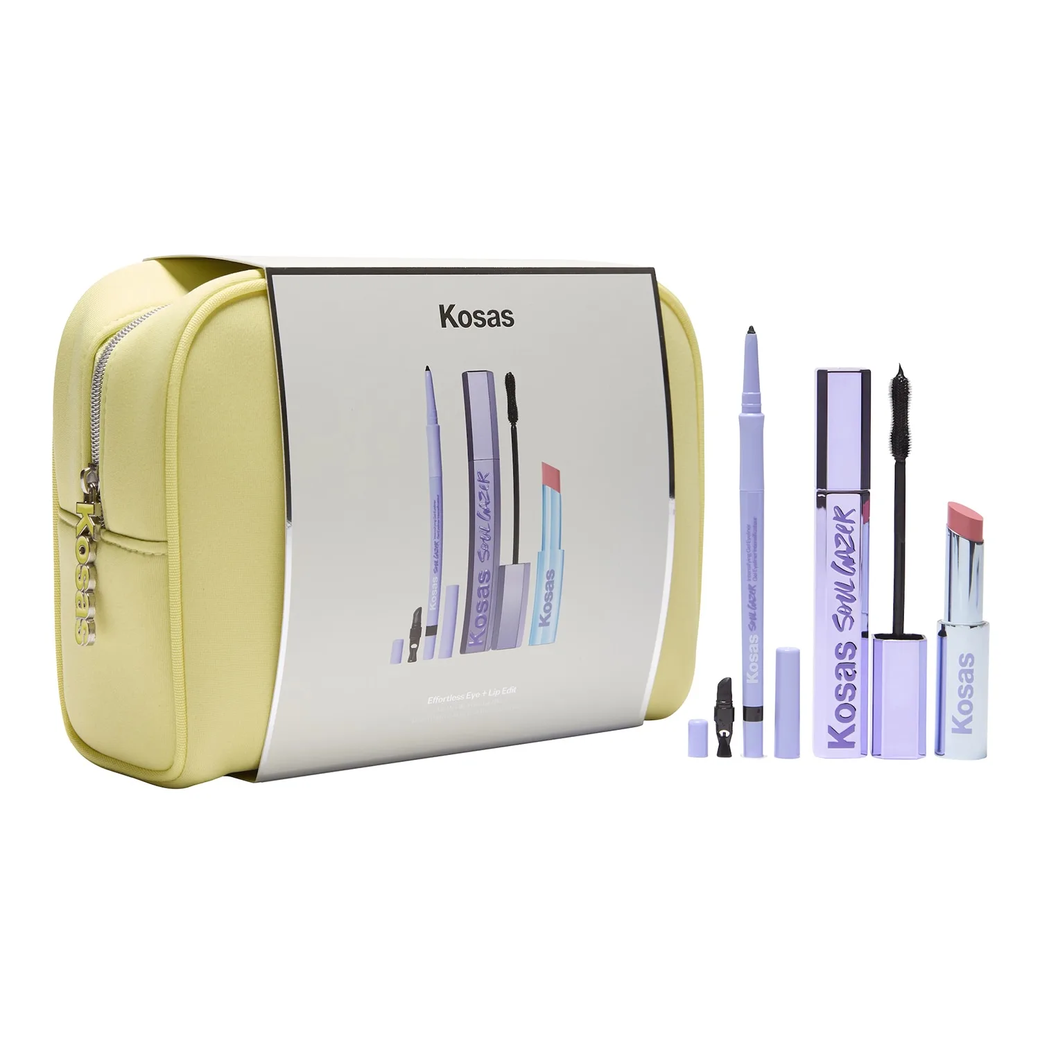 Kosas - Eﬀortless Eye + Lip Edit - Makeupæske - Effortless Eye + Lip Edit - For Women