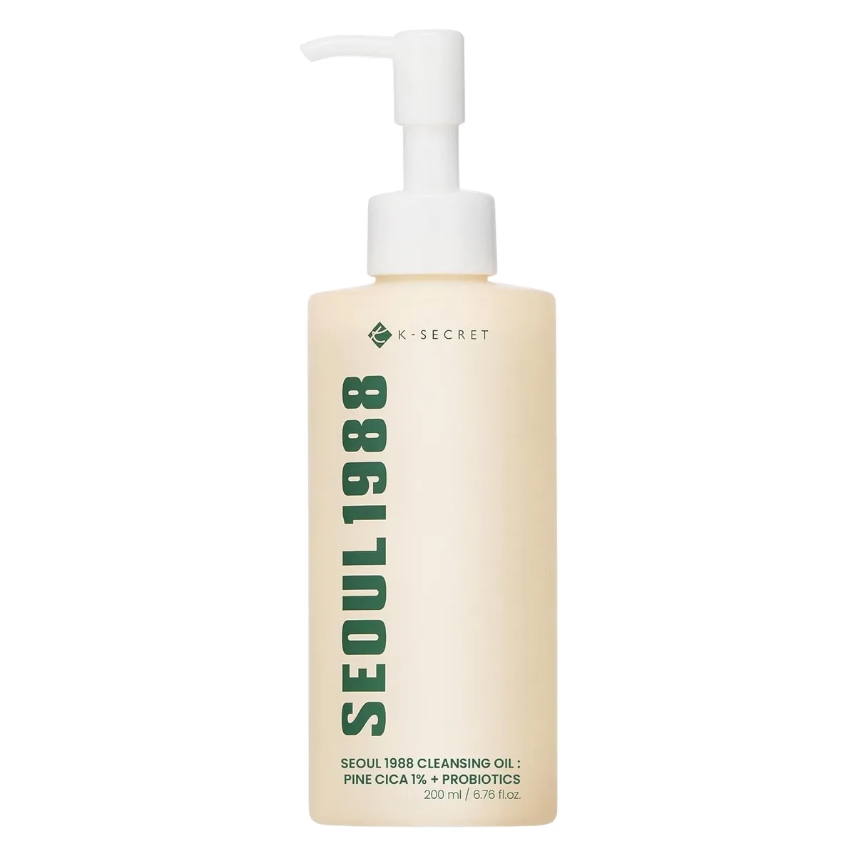 K-Secret Seoul 1988 Pine Cica 1% + Probiotics Cleansing Oil 200 ml