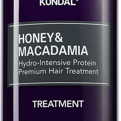 KUNDAL Honey & Macadamia Amber Vanilla Intensivt återfuktande behandling För skadat hår 500 ml