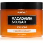 KUNDAL Macadamia & Sugar Cherry Blossom Sockerskrubb Med sheasmör 550 g