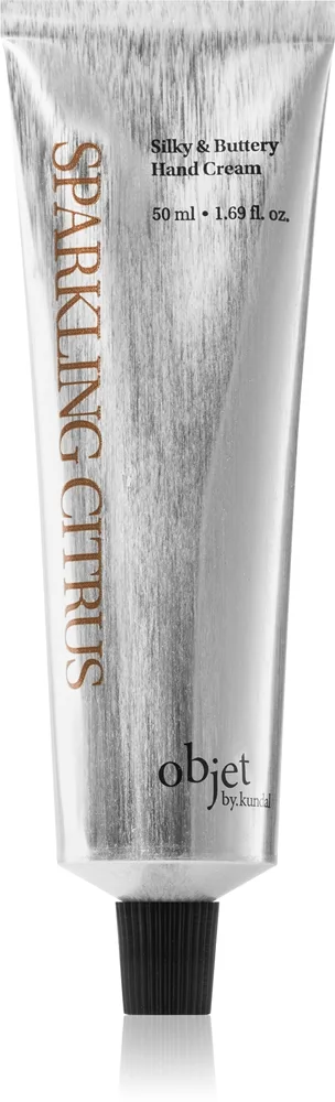 KUNDAL Objet Silky & Buttery Hand Cream hoitava käsivoide ravitseva vaikutus tuoksuva Sparkling Citrus 50 ml