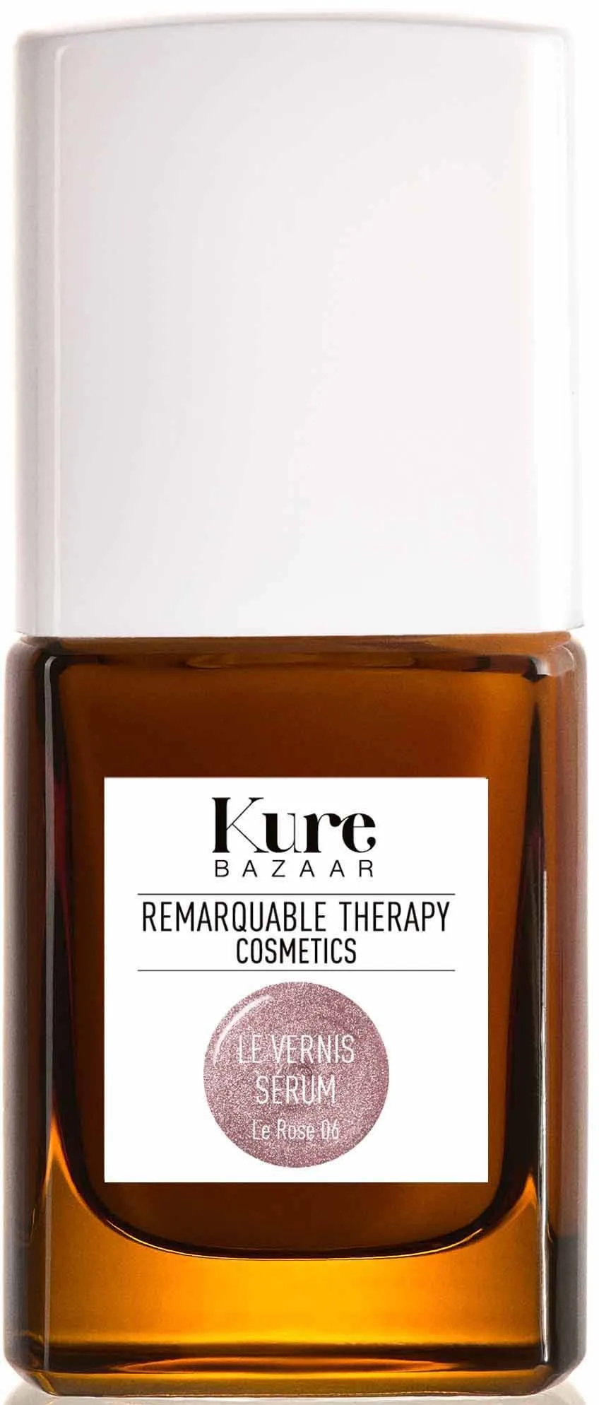 Kure Bazaar Therapy Strengthening Nail Polish Le Rose 6