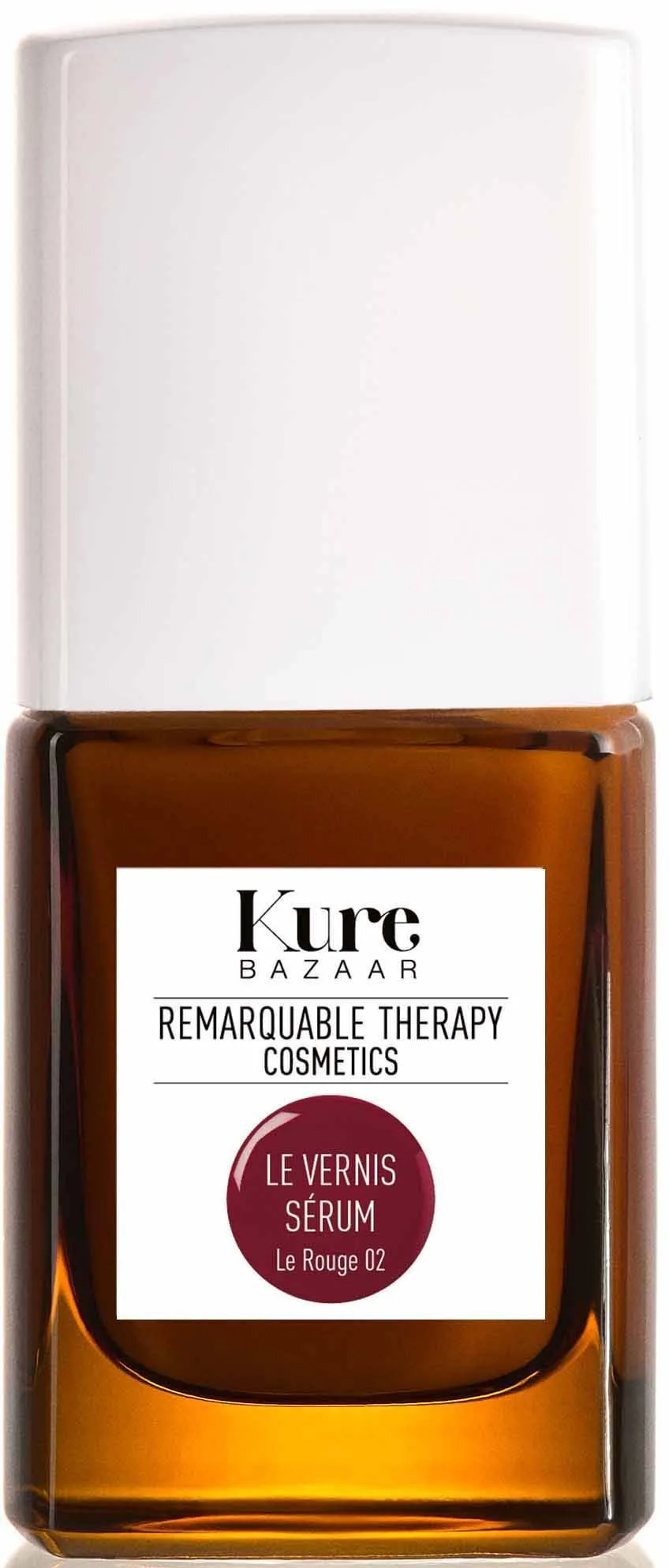 Kure Bazaar Remarquable Therapy Colored Nail Strengtheners Le Rouge 02 - 10 ml