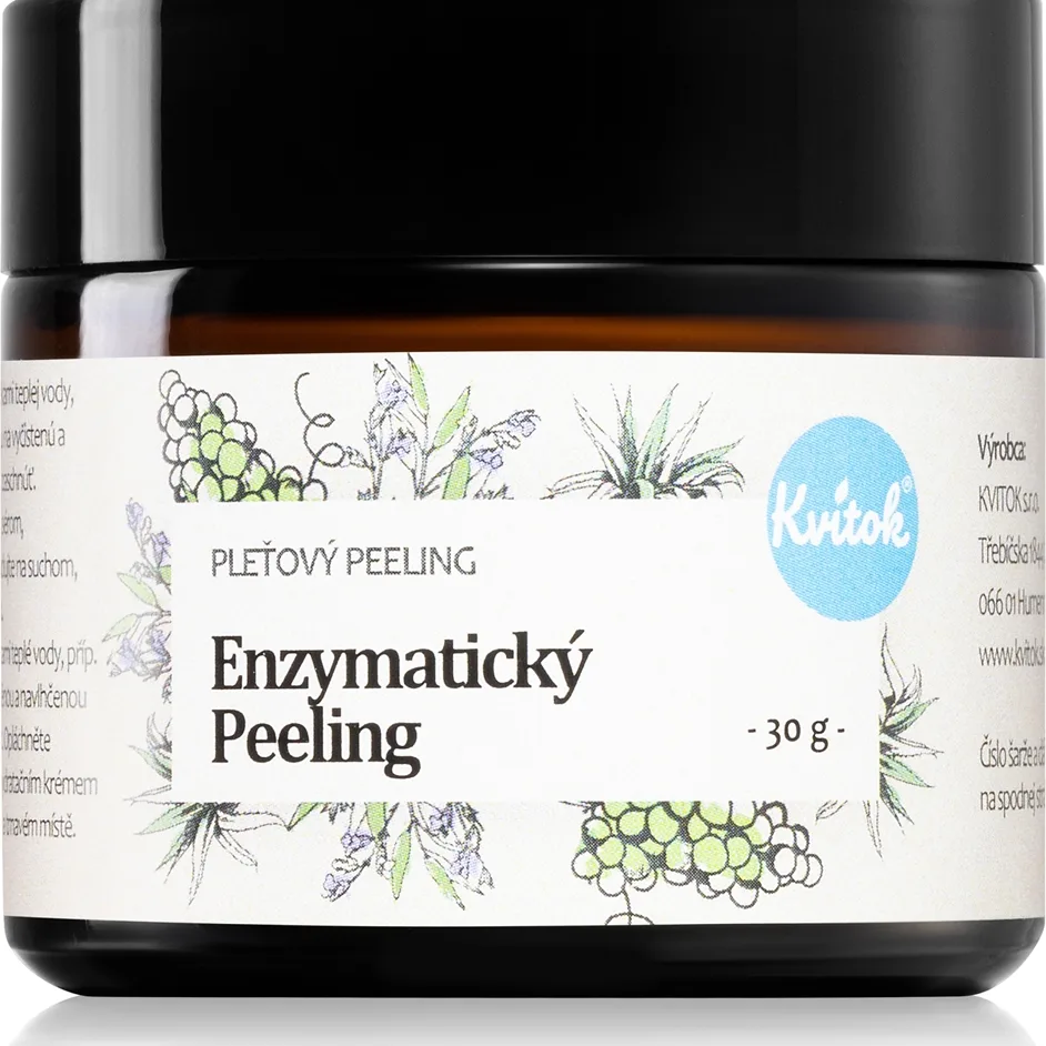 Kvitok Enzymatic peeling kasvokuorinta Herkälle Iholle 30 ml