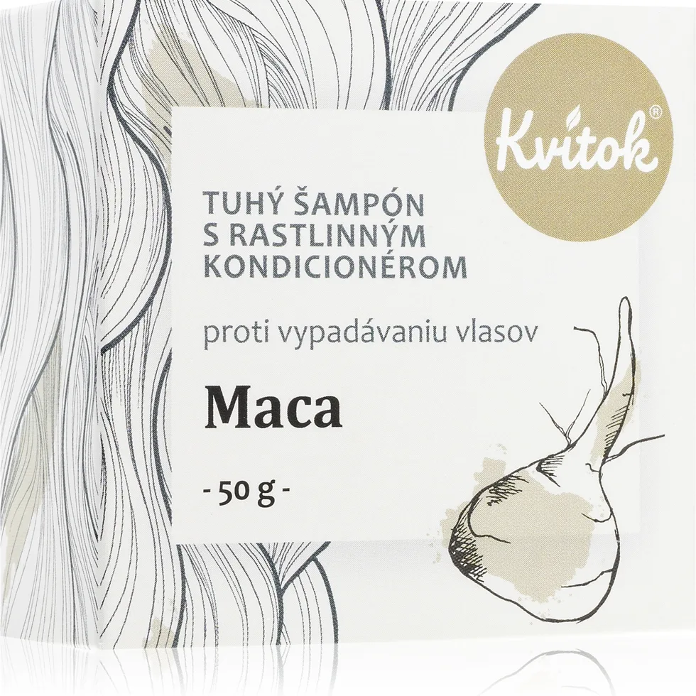 Kvitok Maca palashampoo oheneville hiuksille 50 g