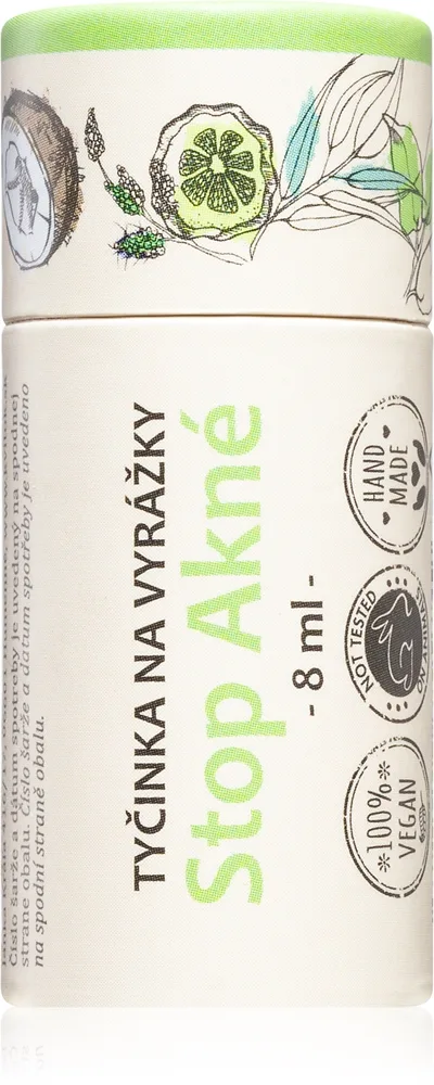 Kvitok Stop acne puikko sisältää antibakteerisen ainesosan 8 ml