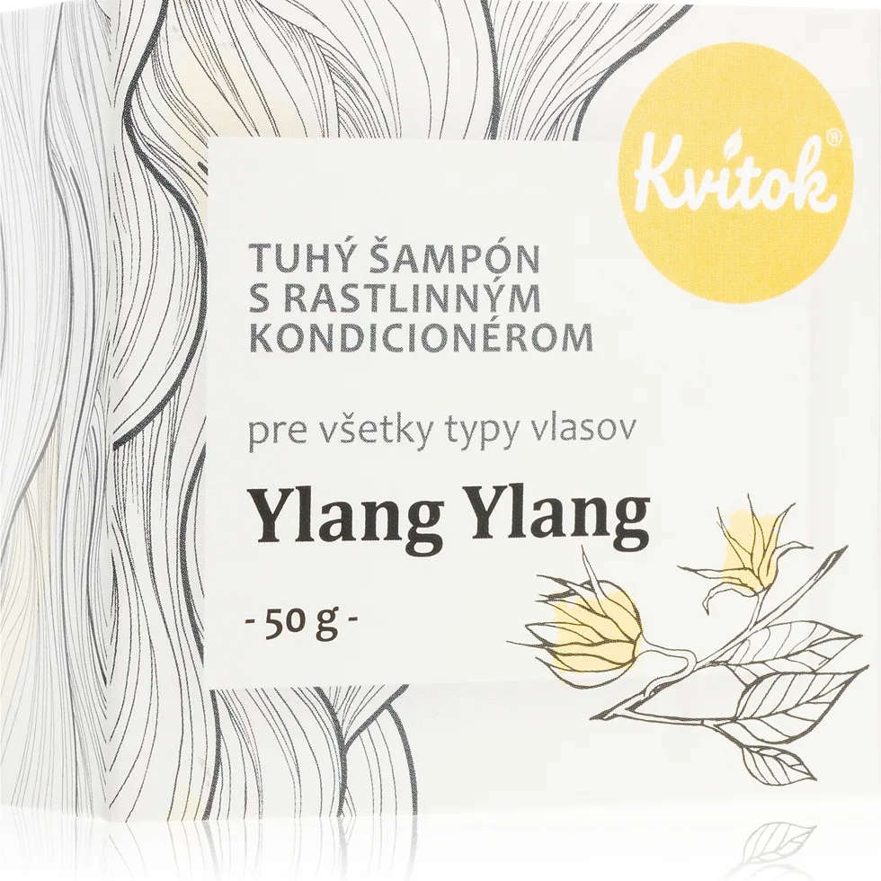 Kvitok Ylang Ylang palashampoo vaaleille hiuksille 50 g