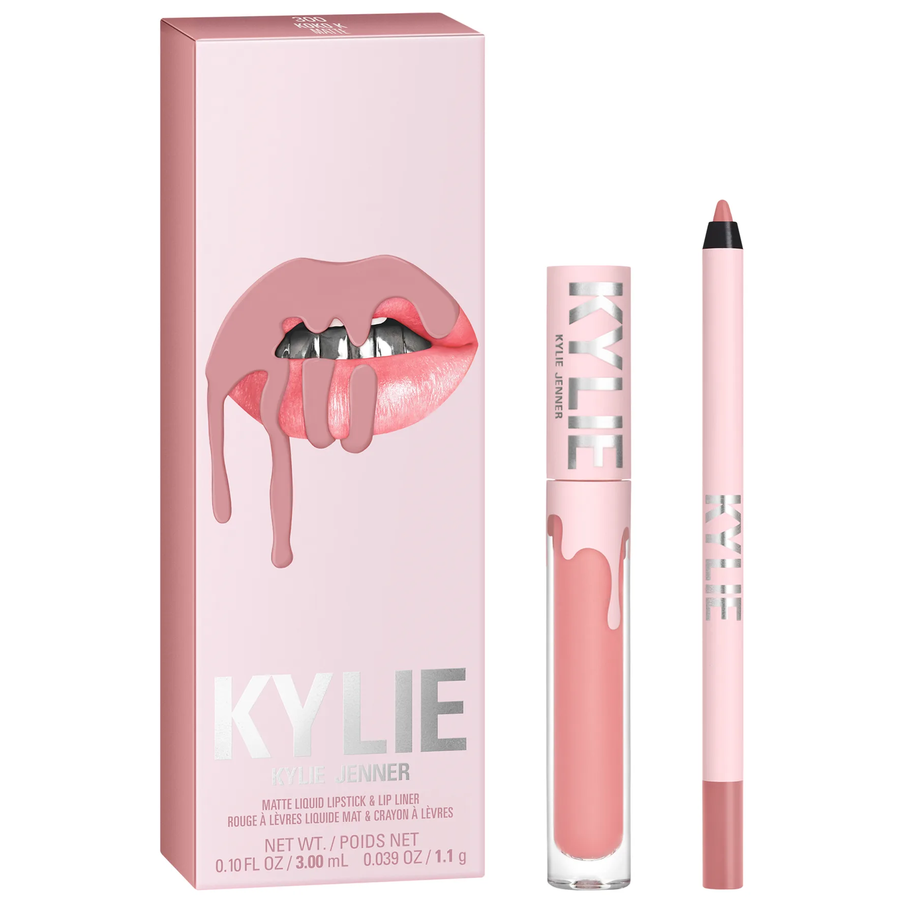 Kylie Cosmetics Kylie Jenner Matte Lip Kit matta-huulisetti sävy 300 Koko K 2 kpl