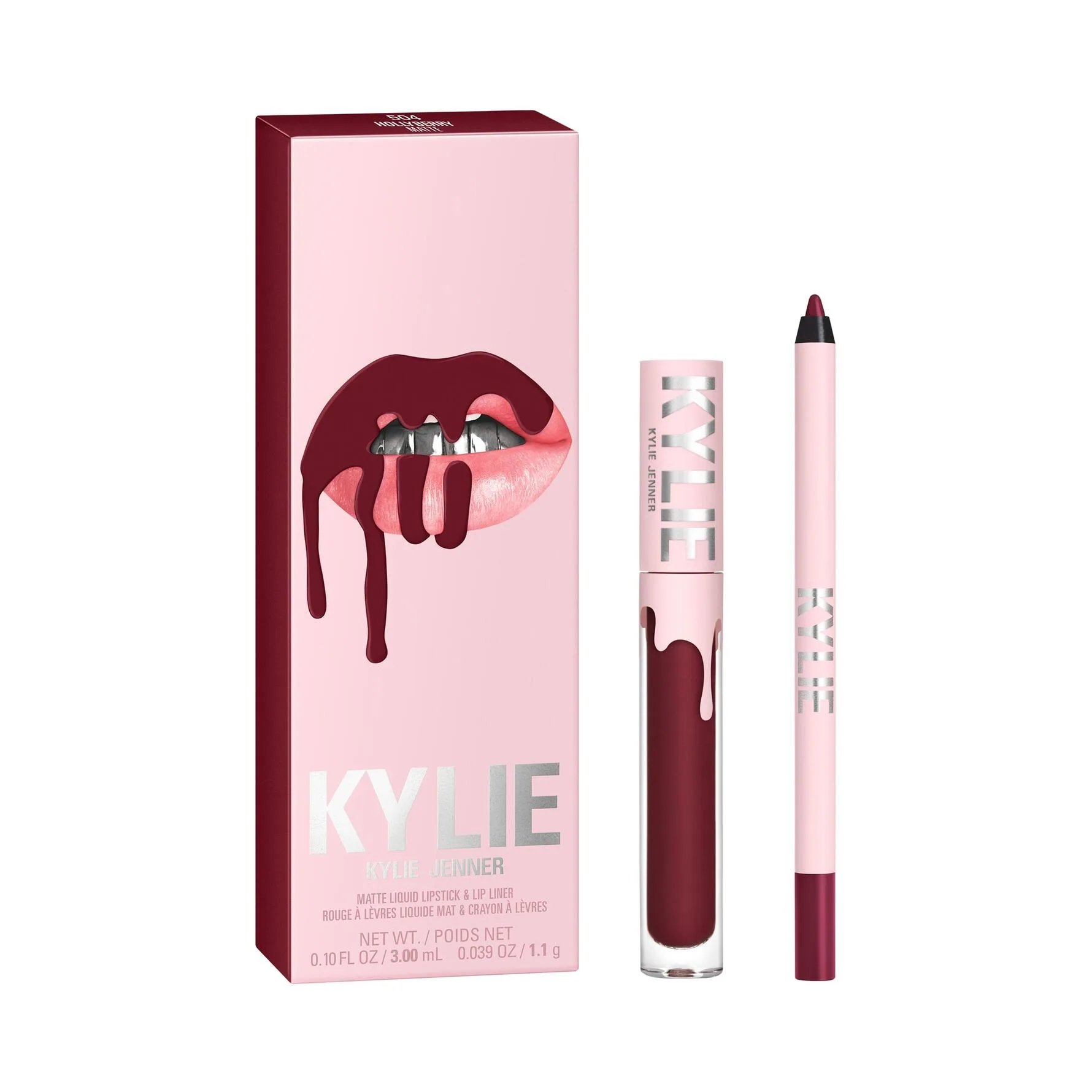 Matte Lip Kit 504 Hollyberry