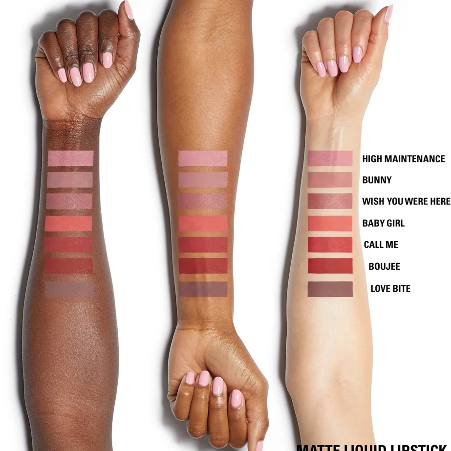 Kylie Cosmetics Kylie Jenner Matte Liquid Lipstick Flytande läppstift Skugga 404 Call Me 3 ml