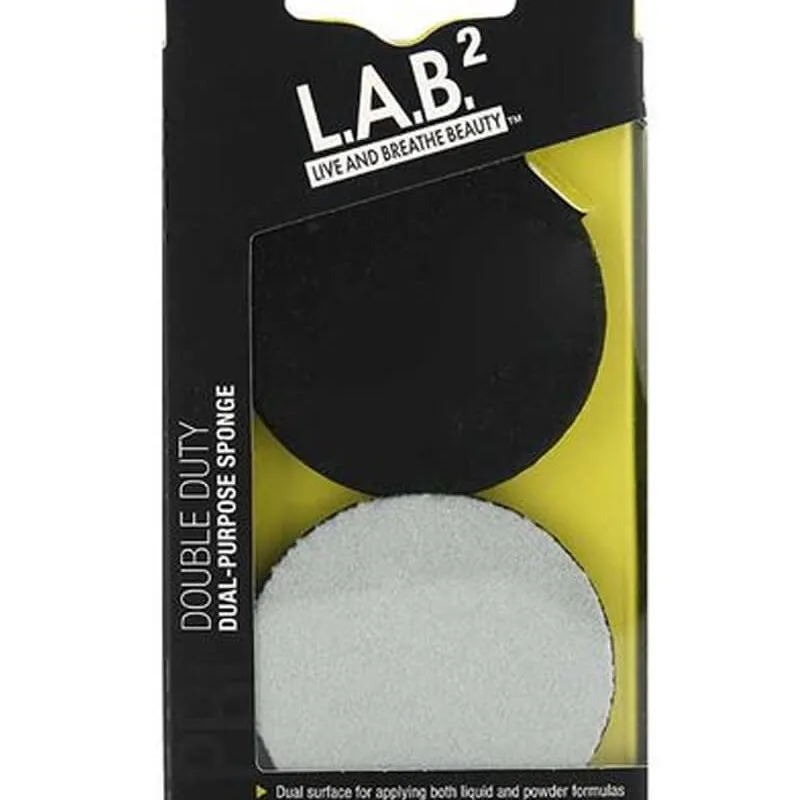 L.A.B. 2 Dual-Purpose Sponge 2 stk.