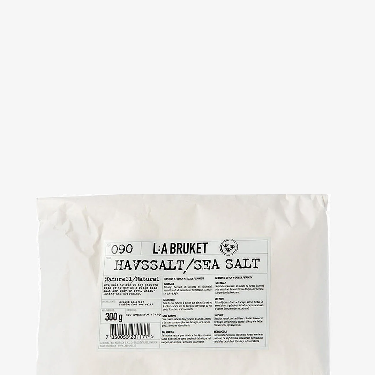 L:a Bruket 090 Sea Salt - Nude - 300 g