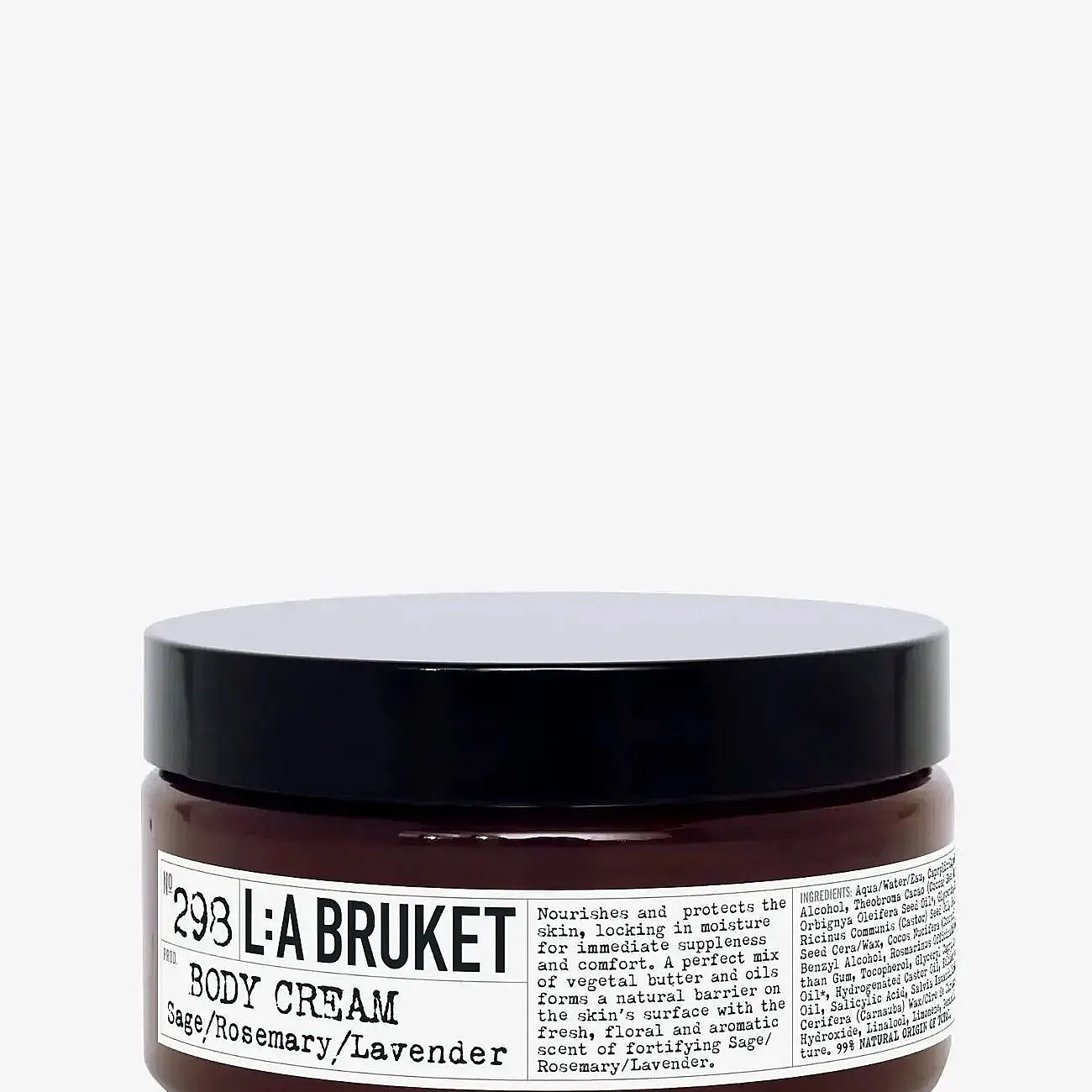 L:a Bruket Body Cream 298 Sage/Rosemary/Lavender 200.00 Gr - Nude - 330 g