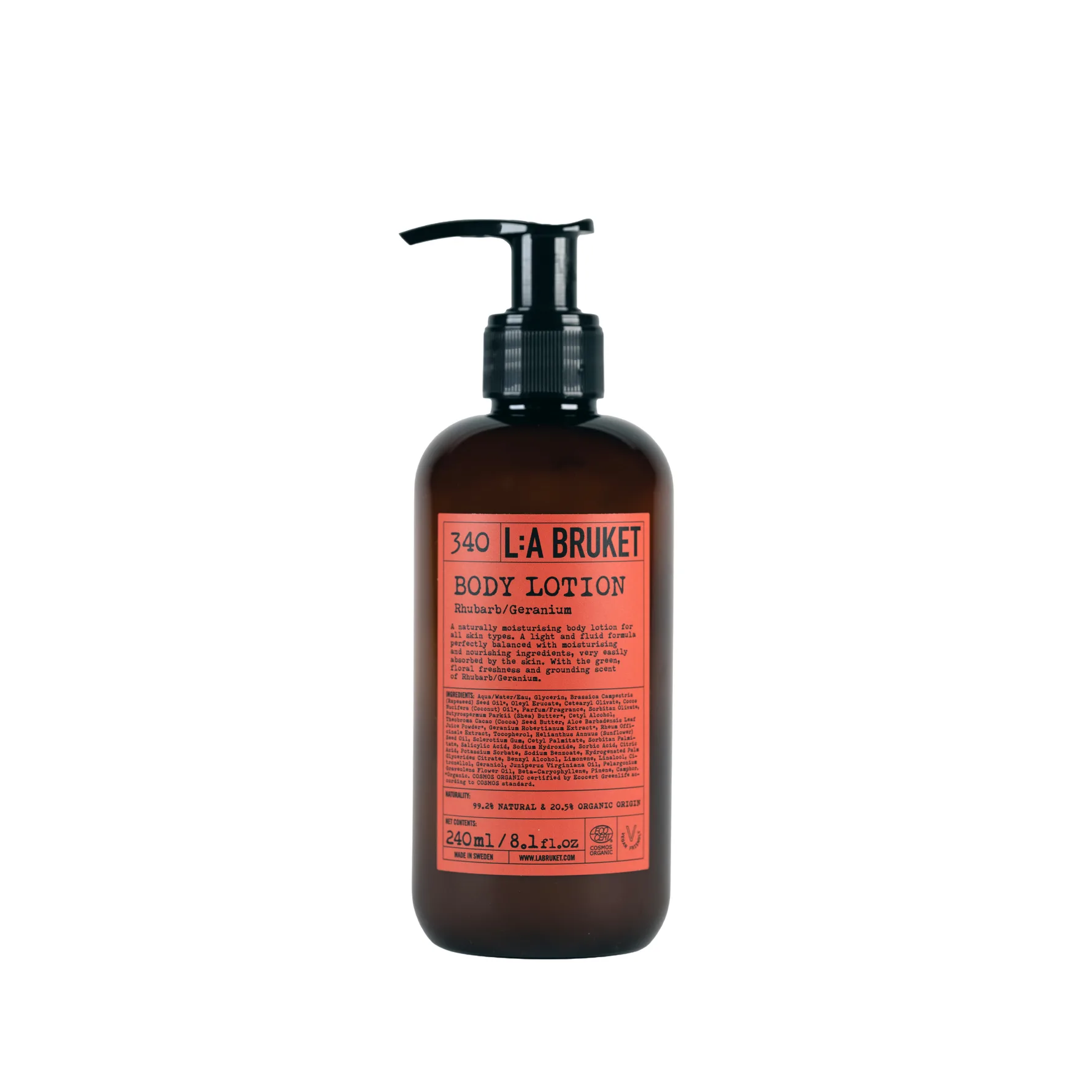 L:a Bruket Body Lotion Rhubarb/Geranium 240 ml