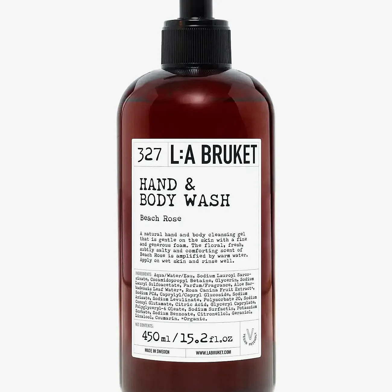 L:a Bruket Hand & Body Wash 327 Beach Rose 450.00 Ml - Nude - 450 ML