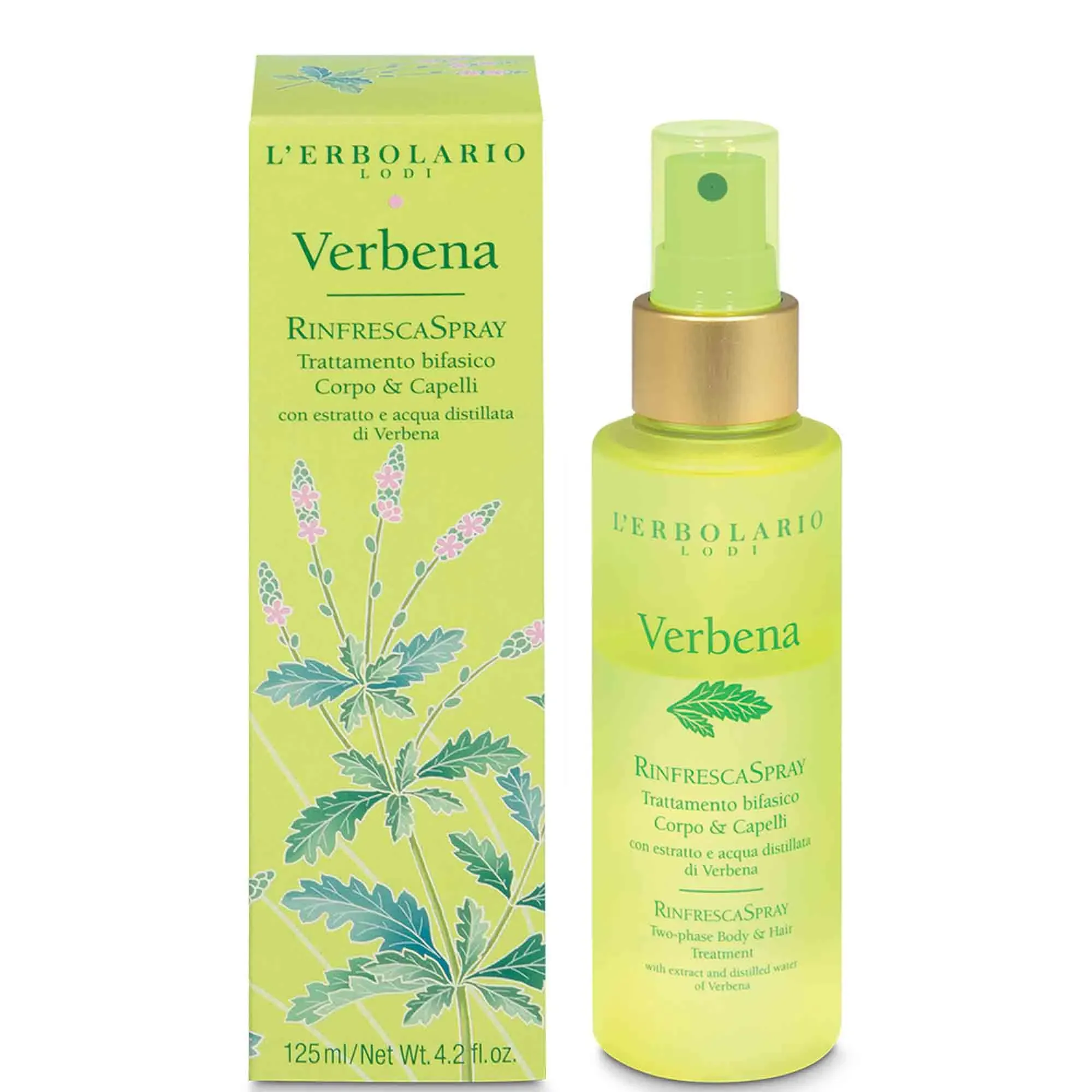 Erbolario - Verbena Hair & Body Spray, 125 ml