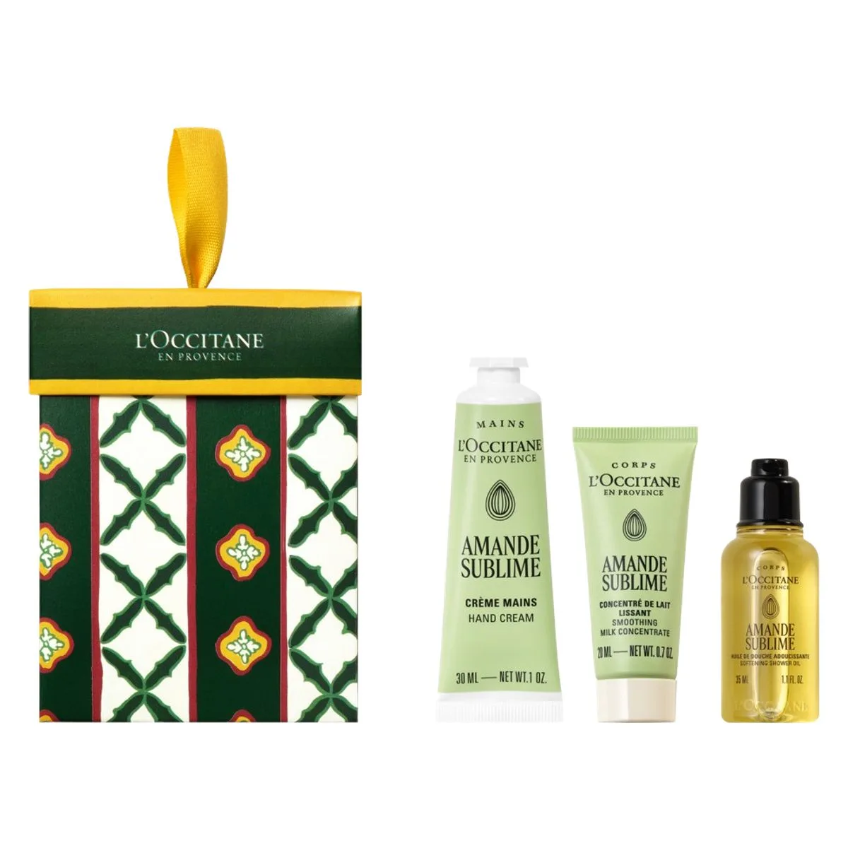 L'Occitane Amande Ornament 3pcs