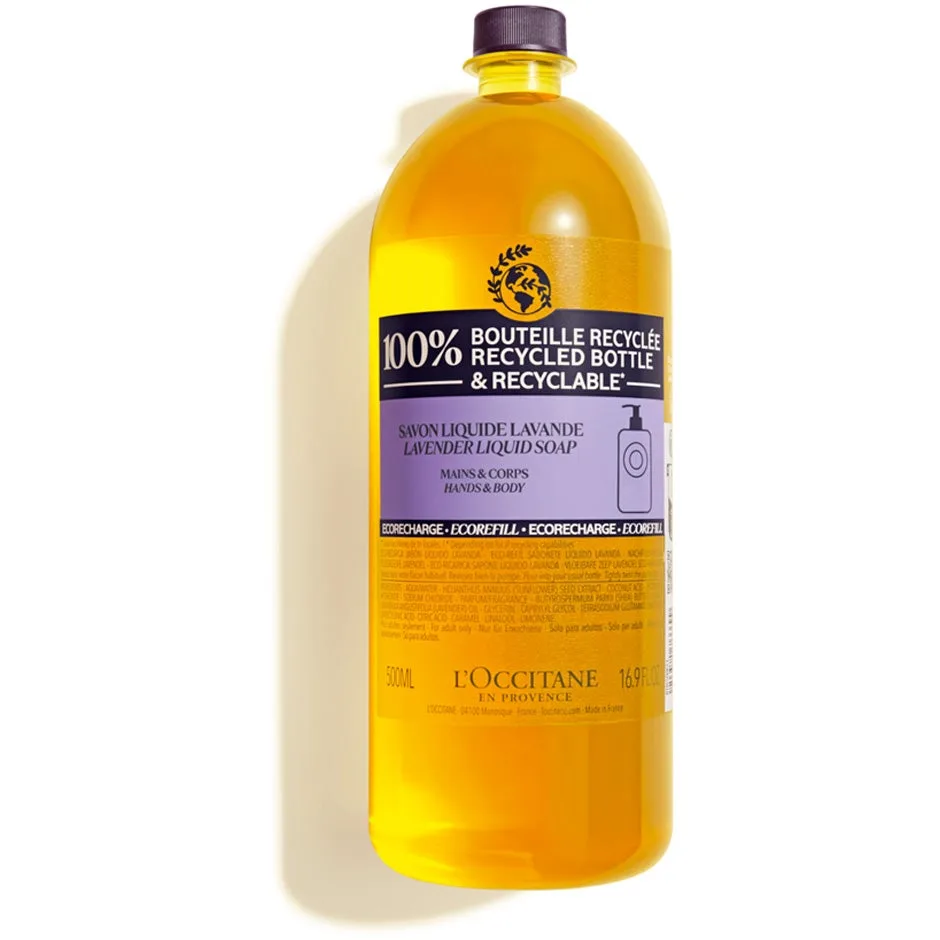 L'Occitane en Provence Karité Liquid Hand Soap Lavender Refill - 500 ml