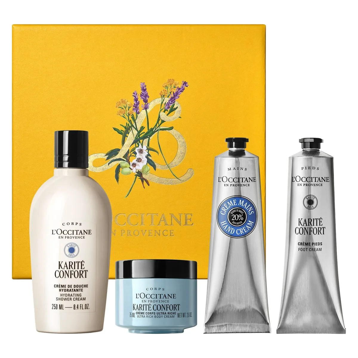 L’Occitane Karité Confort Body Set Gavesæt