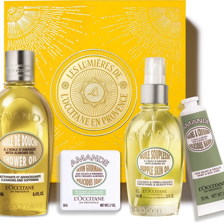 L’Occitane Almond Body Set Presentförpackning