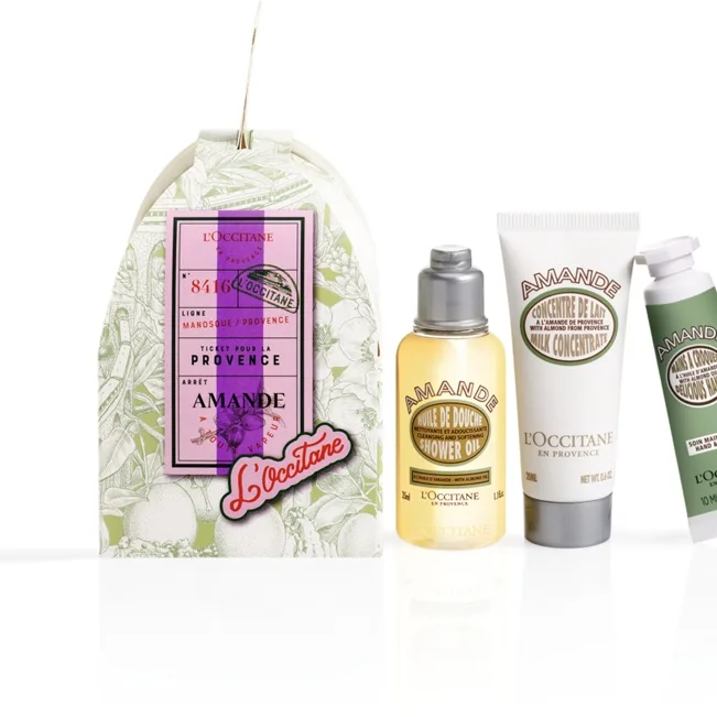 L’Occitane Almond Holiday Ornament Presentförpackning för kropp