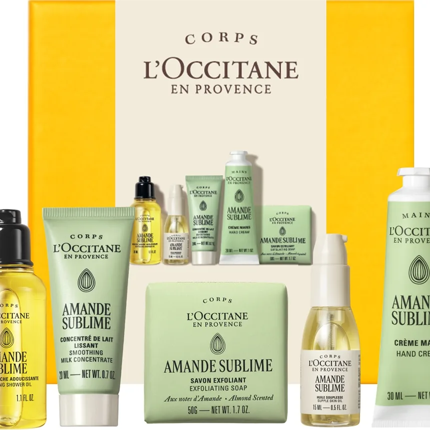 L’Occitane Amande Sublime Soft Skin Routine lahjasetti