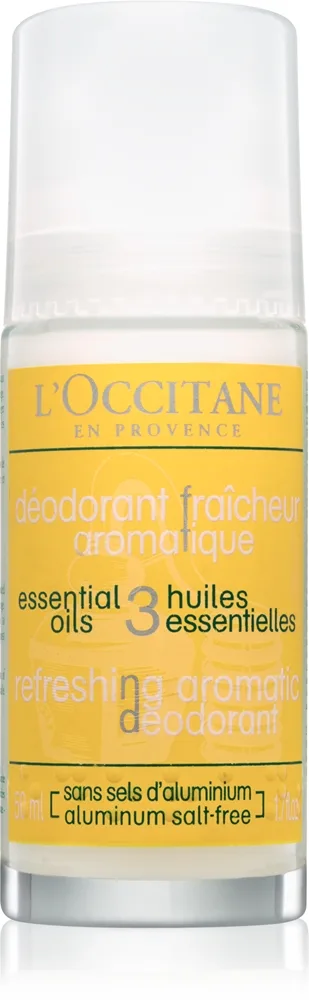 L’Occitane Aromachologie Refreshing Aromatic Deodorant deodorantti sisältää eteerisiä öljyjä 50 ml