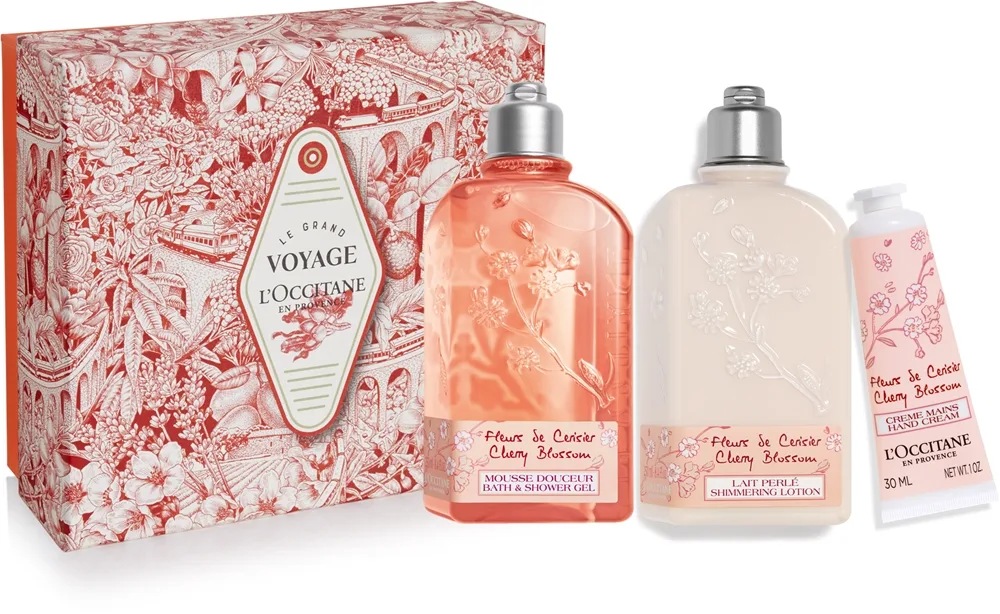 L’Occitane Cherry Blossom Body Gift Presentförpackning för kropp