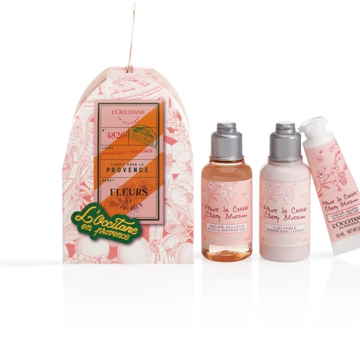 L’Occitane Cherry Blossom Presentförpackning för kropp